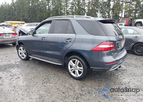 2015 Mercedes-Benz Ml 350 4Matic из США, поврежденный, VIN 4JGDA5HB8FA590738